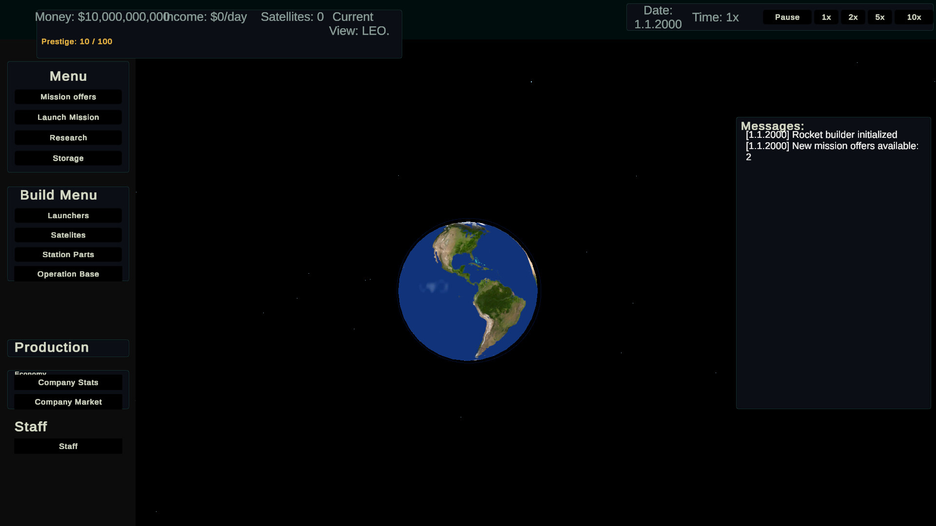 Orbital Express screenshot 1