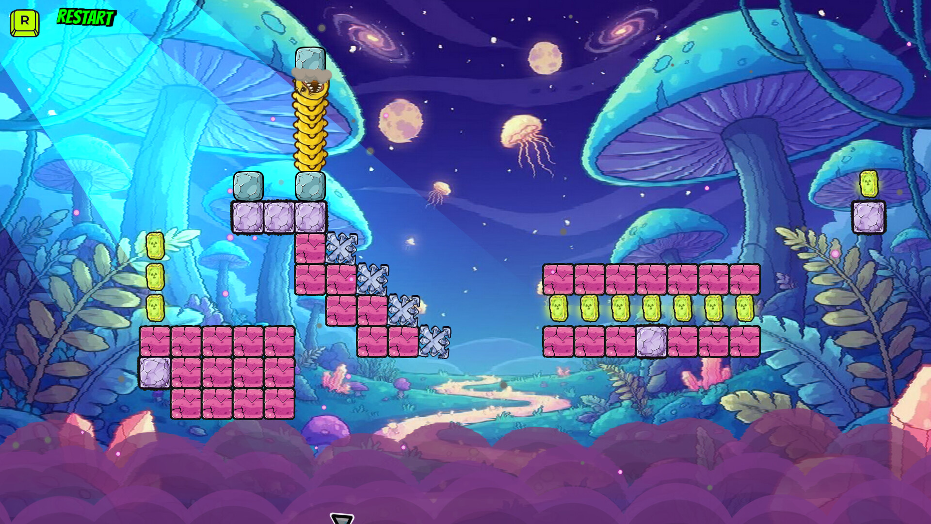 Radiation Caterpillar screenshot 1