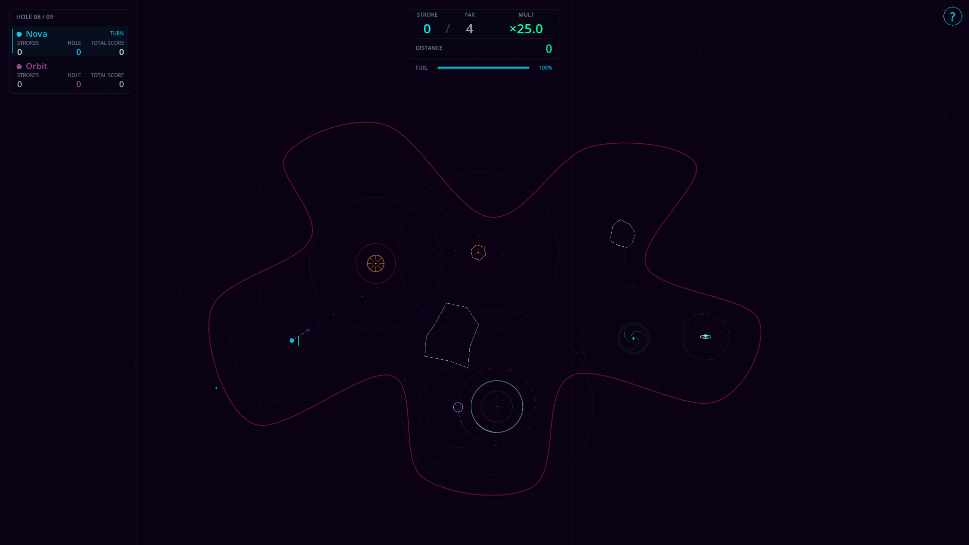 Wormhole-in-One screenshot 1