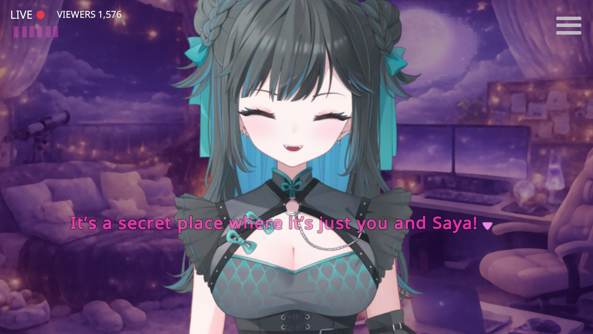 Secret Stream ASMR with Saya: Just the Two of Us screenshot 1