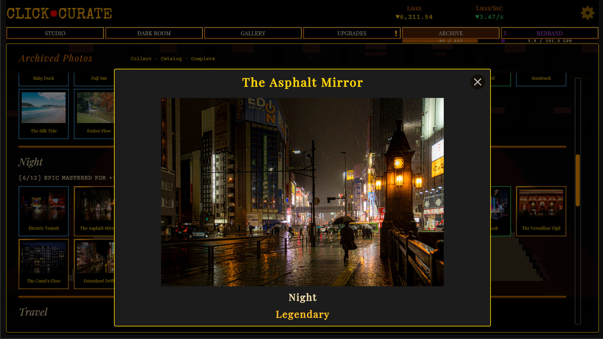 Click & Curate: Idle Photography screenshot 1