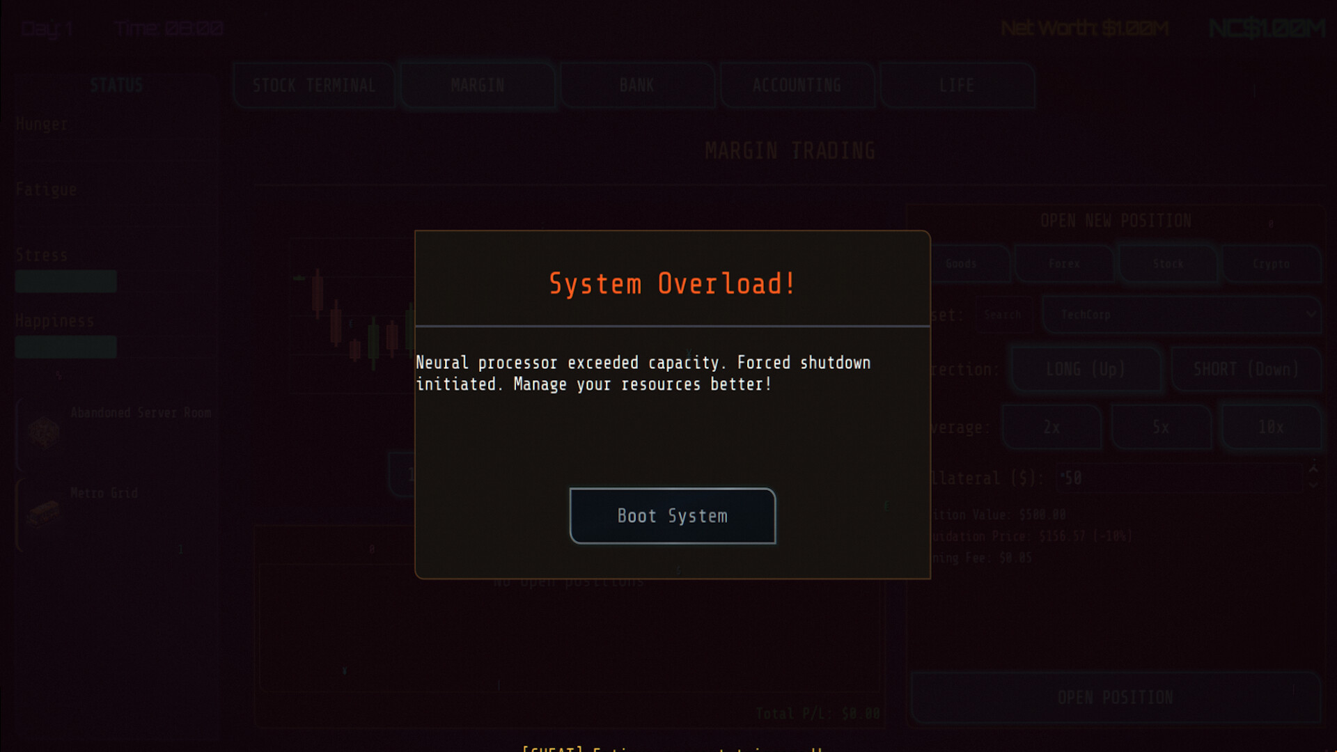 Neo Capitalist - Stock Market Survival Simulator screenshot 14