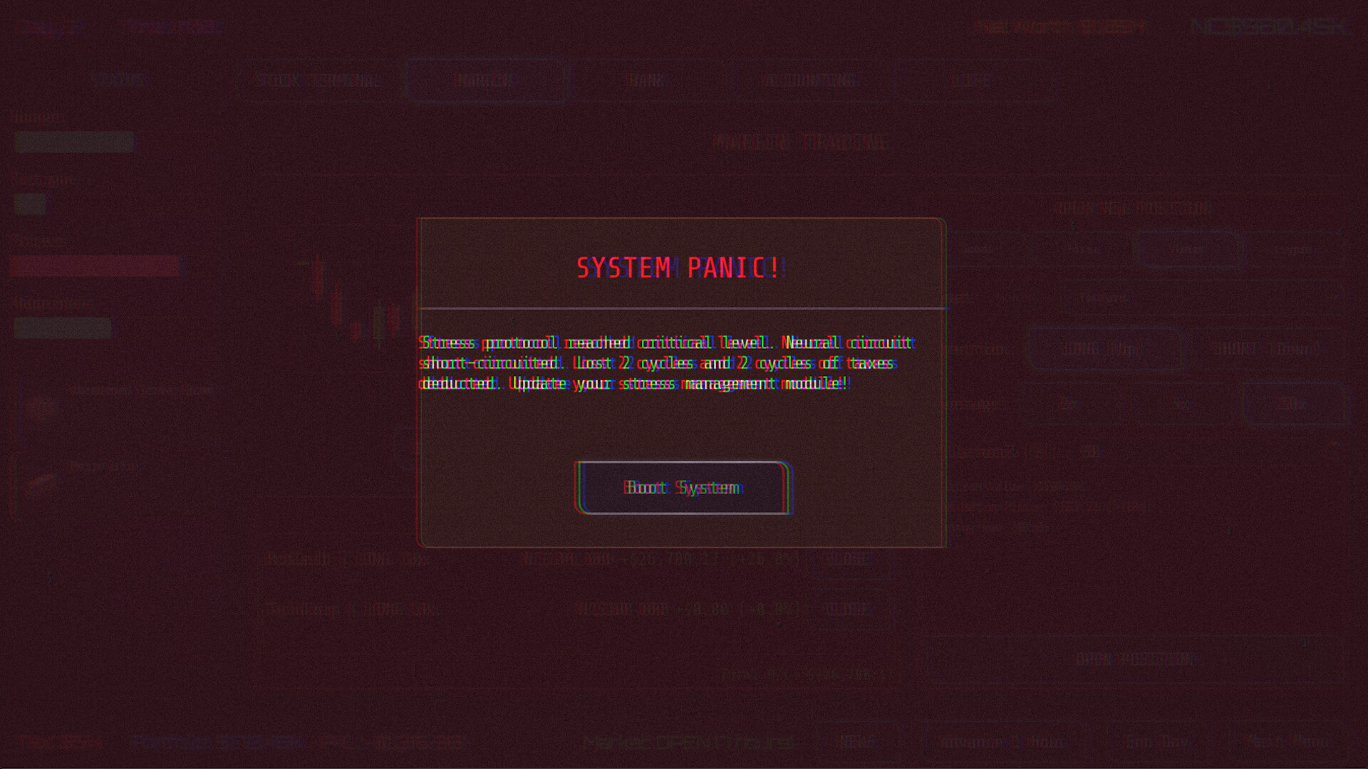 Neo Capitalist - Stock Market Survival Simulator screenshot 3