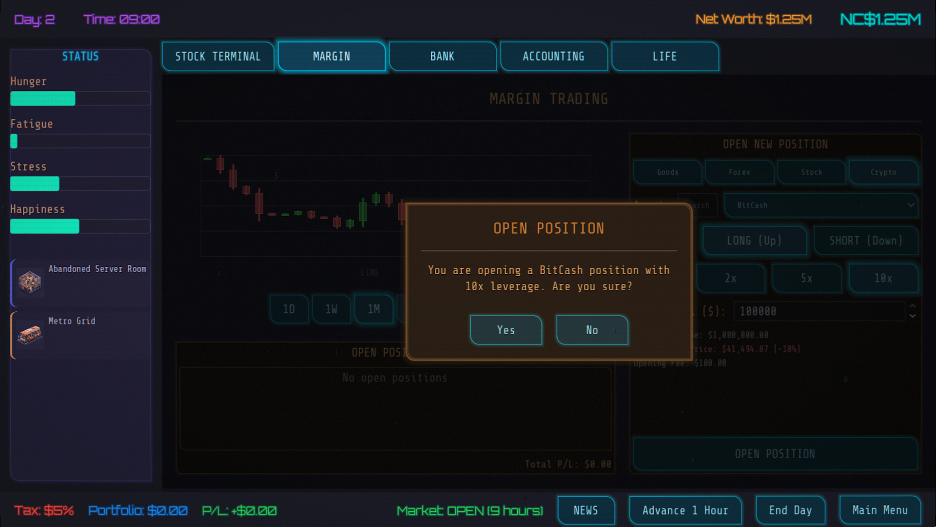 Neo Capitalist - Stock Market Survival Simulator screenshot 16