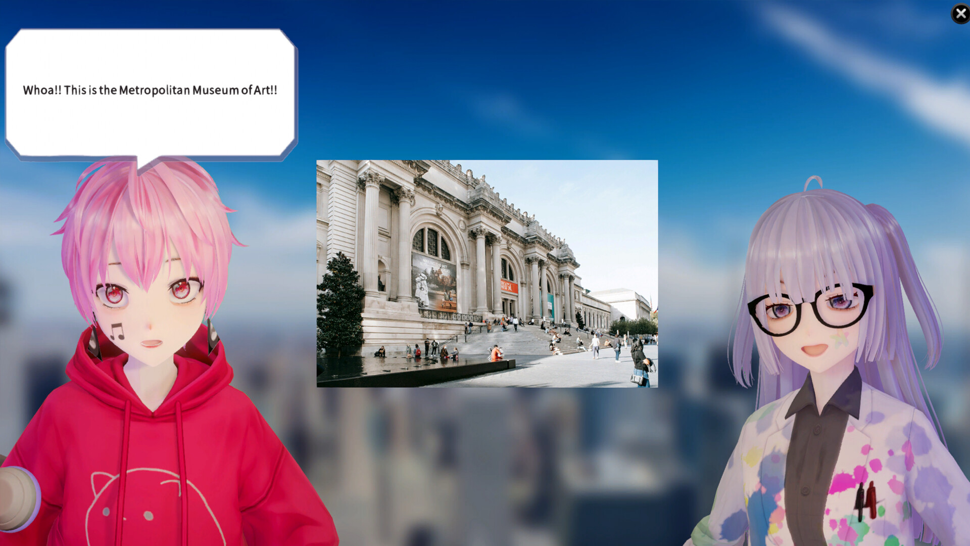 Two Voices: A Journey Through the MET with Rin and Mio screenshot 3