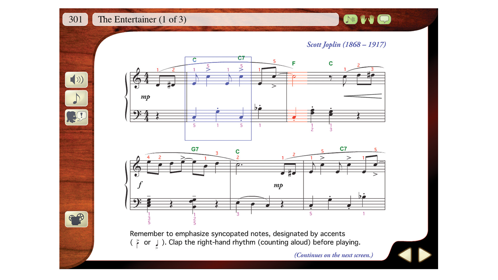 eMedia Piano and Keyboard Method screenshot 5