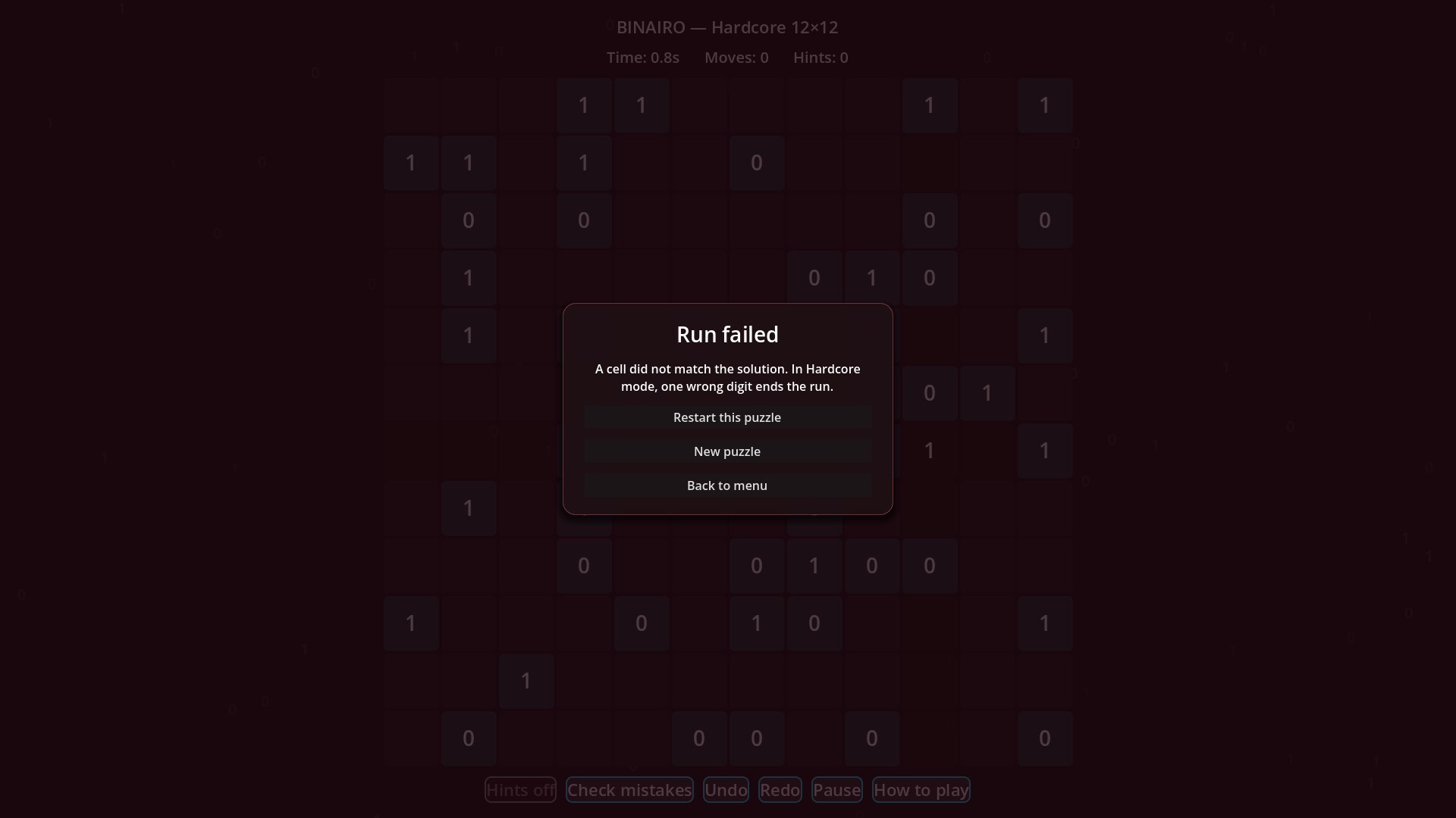 Binairo - Takuzu screenshot 6