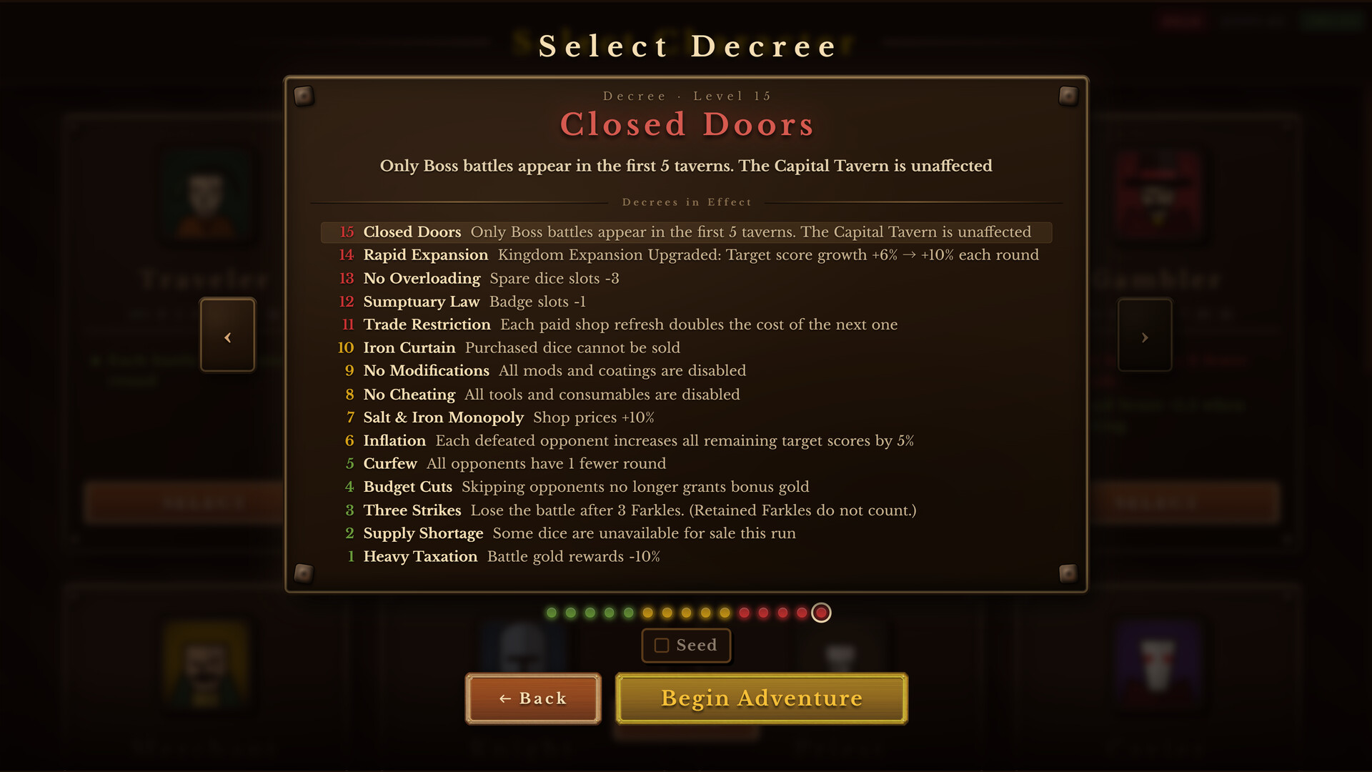 Dice Tavern: Farkle Roguelike screenshot 11