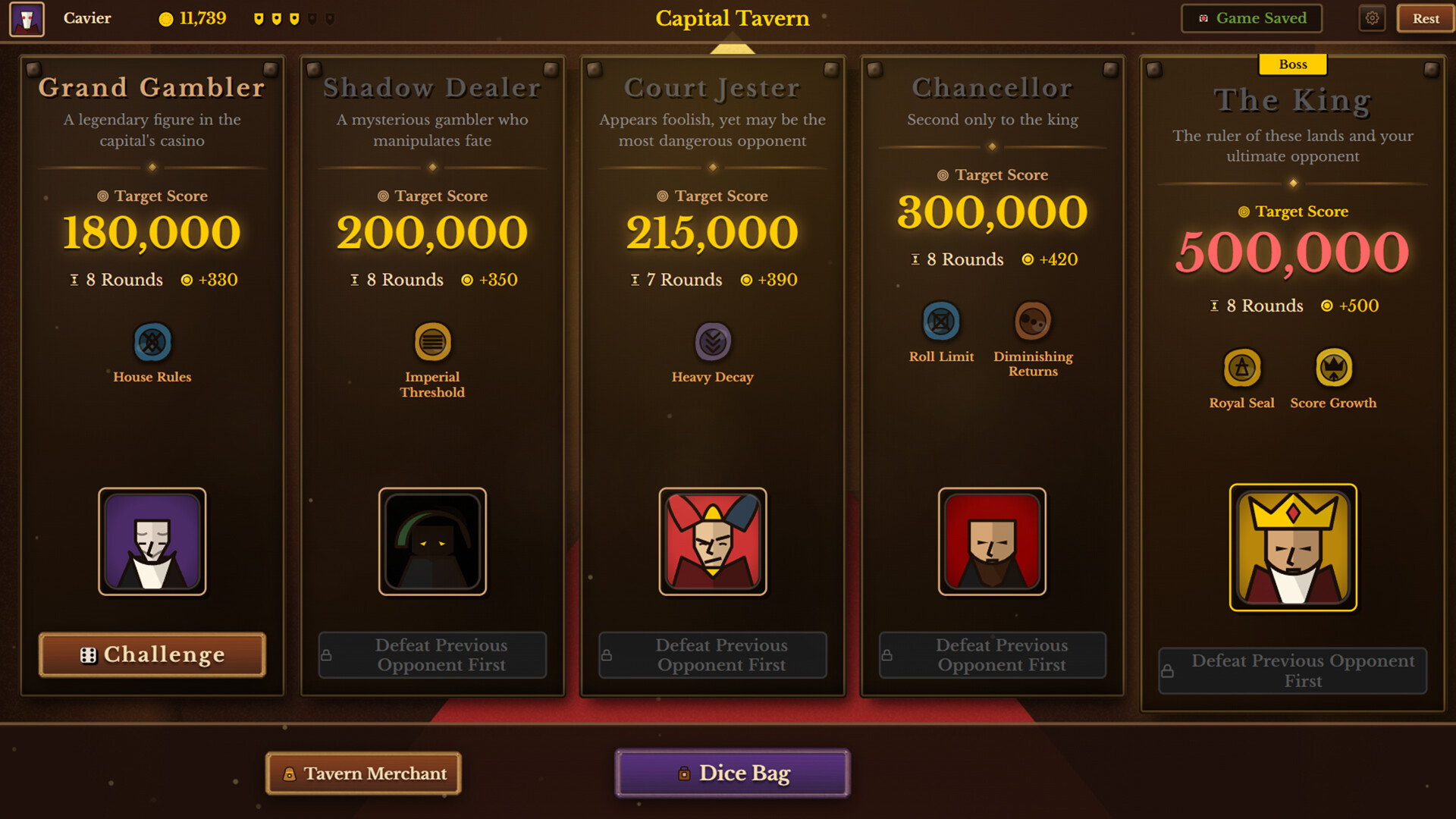 Dice Tavern: Farkle Roguelike screenshot 7