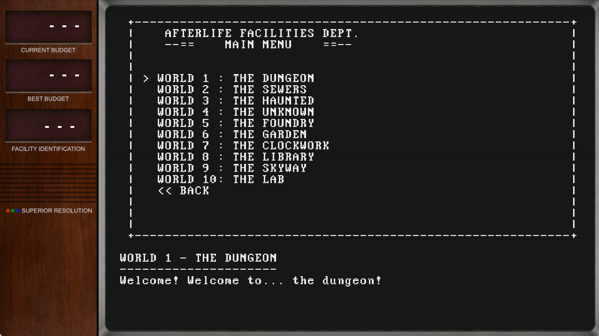 Afterlife Facilities Department screenshot 3