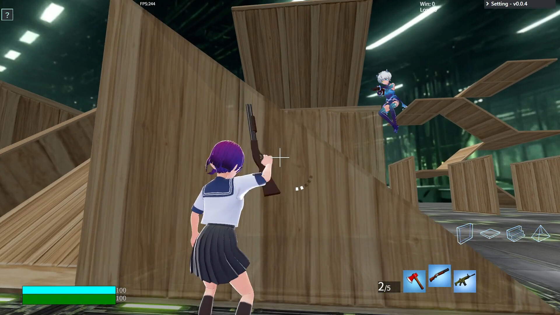Girlsnite - Anime Building Battle TPS screenshot 2