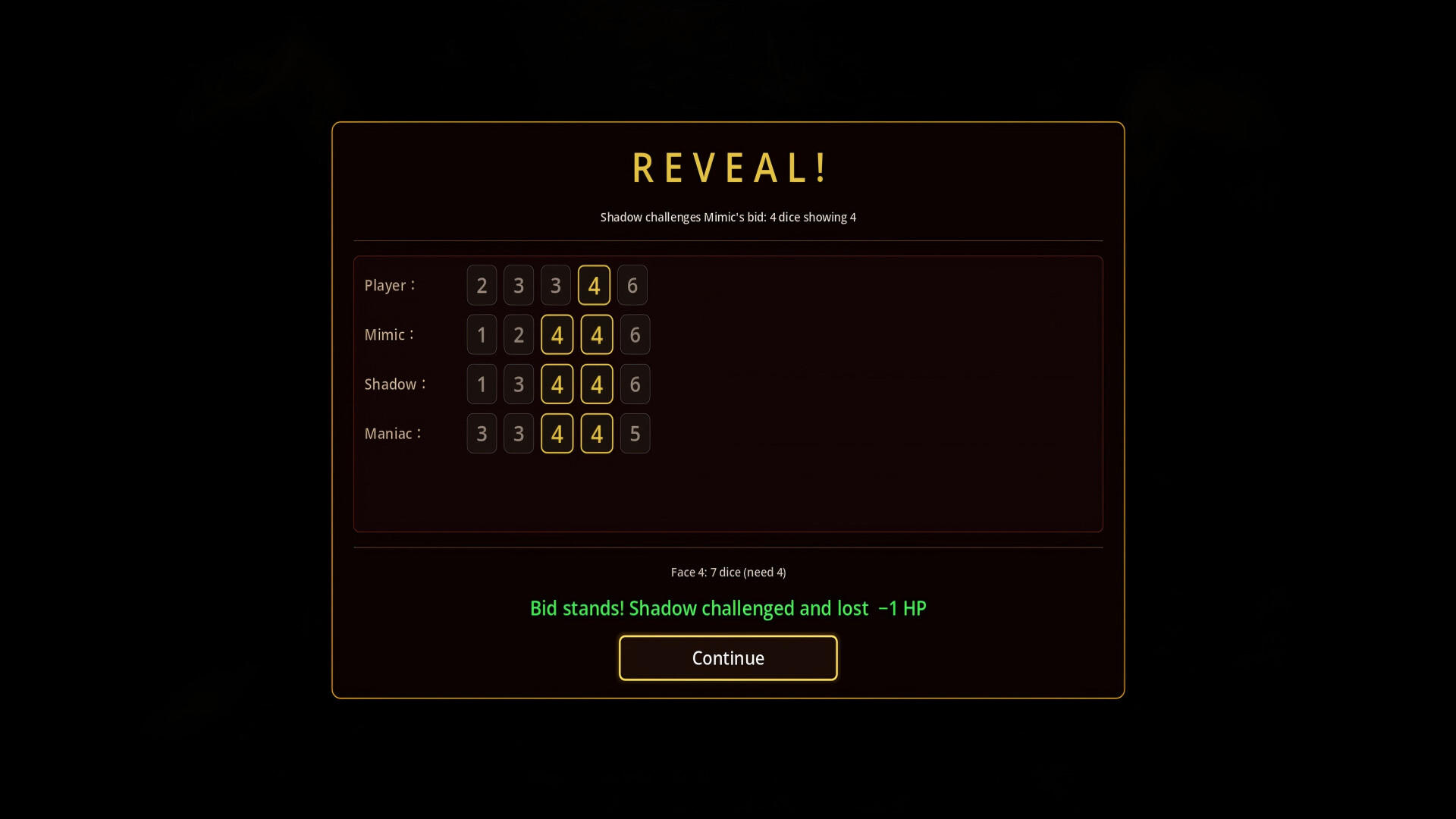 Castle of Lies: Fate's Roll 謊言之堡：命運骰局 screenshot 1