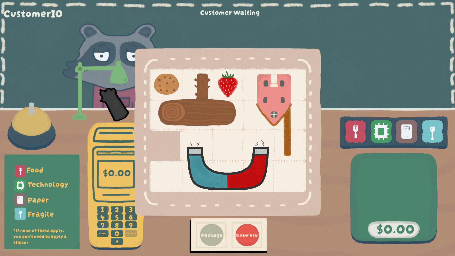 Raccoon Packer: A Cozy Puzzle Game screenshot 1