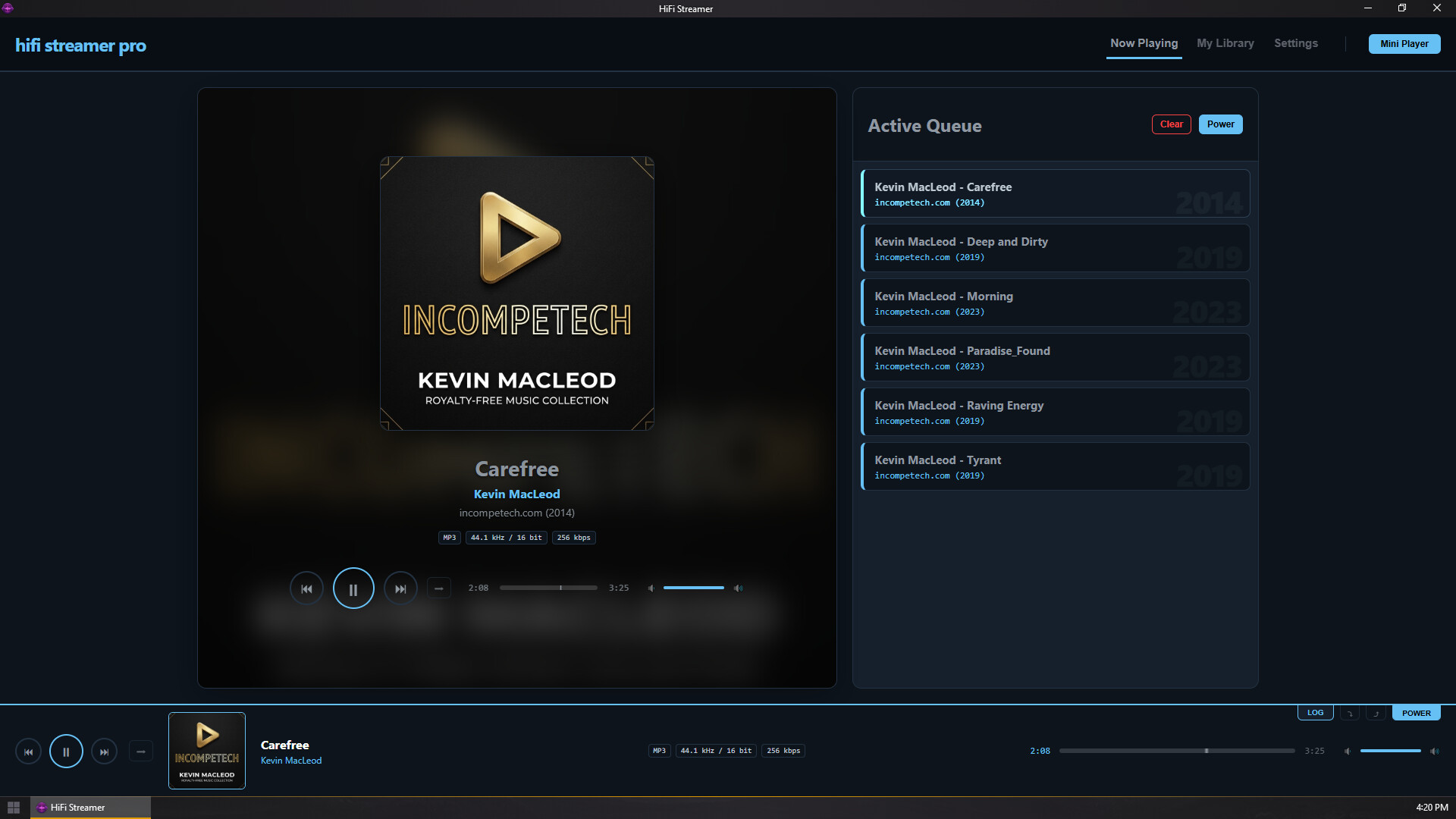HiFi Streamer Pro screenshot 3