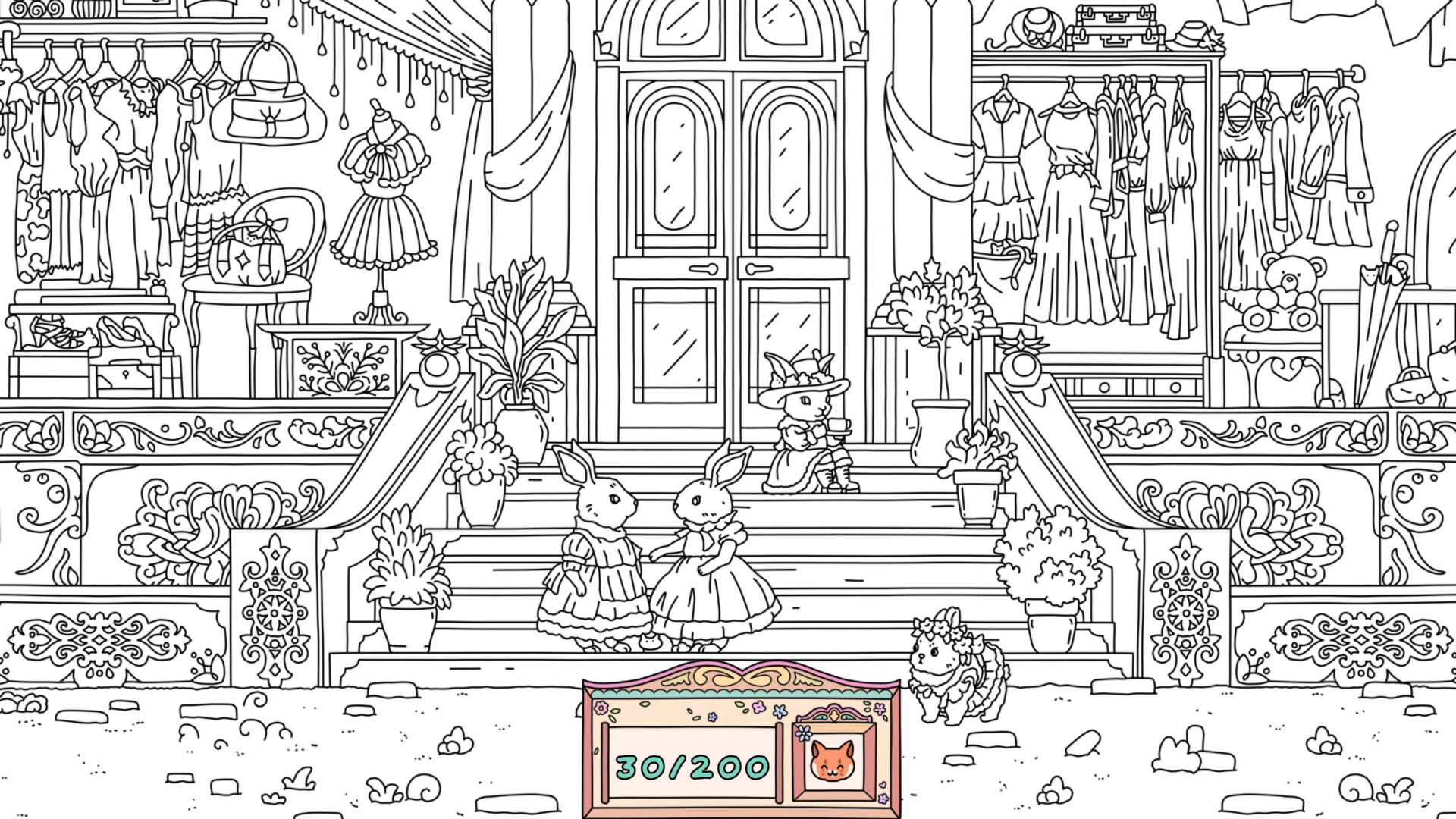FIND KITTENS 11: Dollhouse screenshot 1