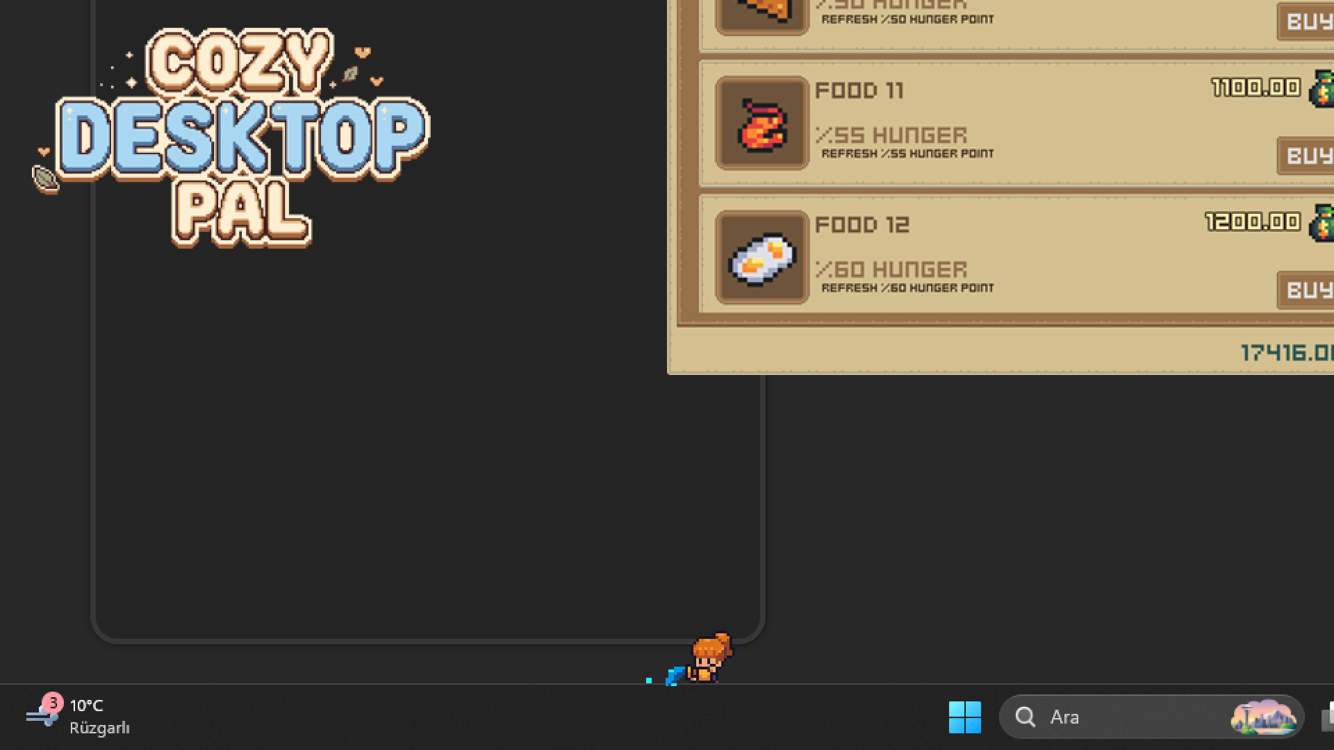Cozy Desktop Pal screenshot 4