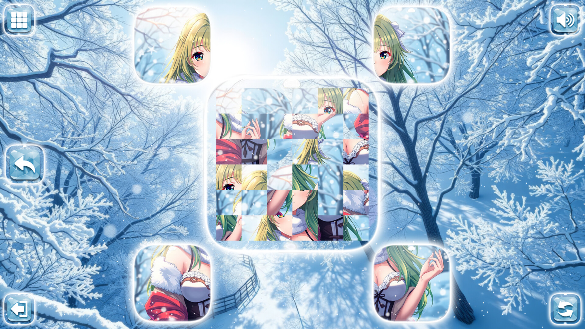 Lovely Anime Puzzle: Winter screenshot 7