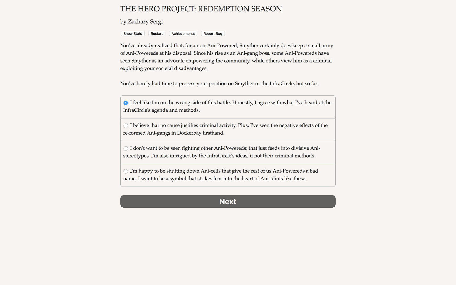 The Hero Project: Redemption Season screenshot 4
