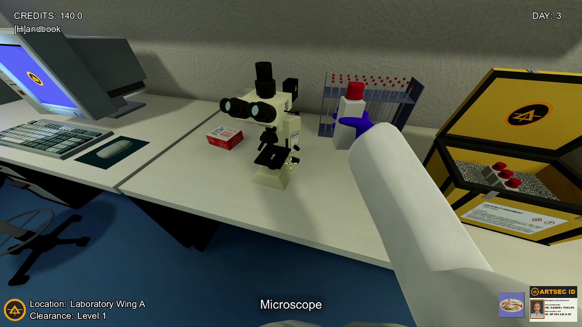 ARTSEC screenshot 1