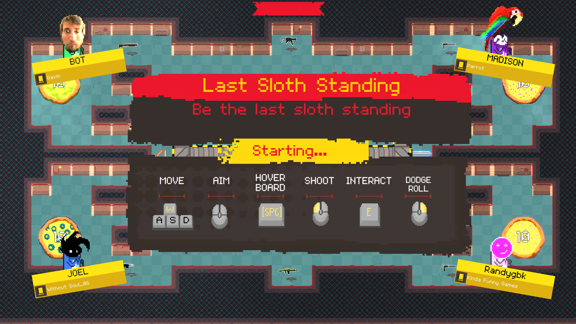 Battlesloths 2025: The Great Pizza Wars screenshot 17