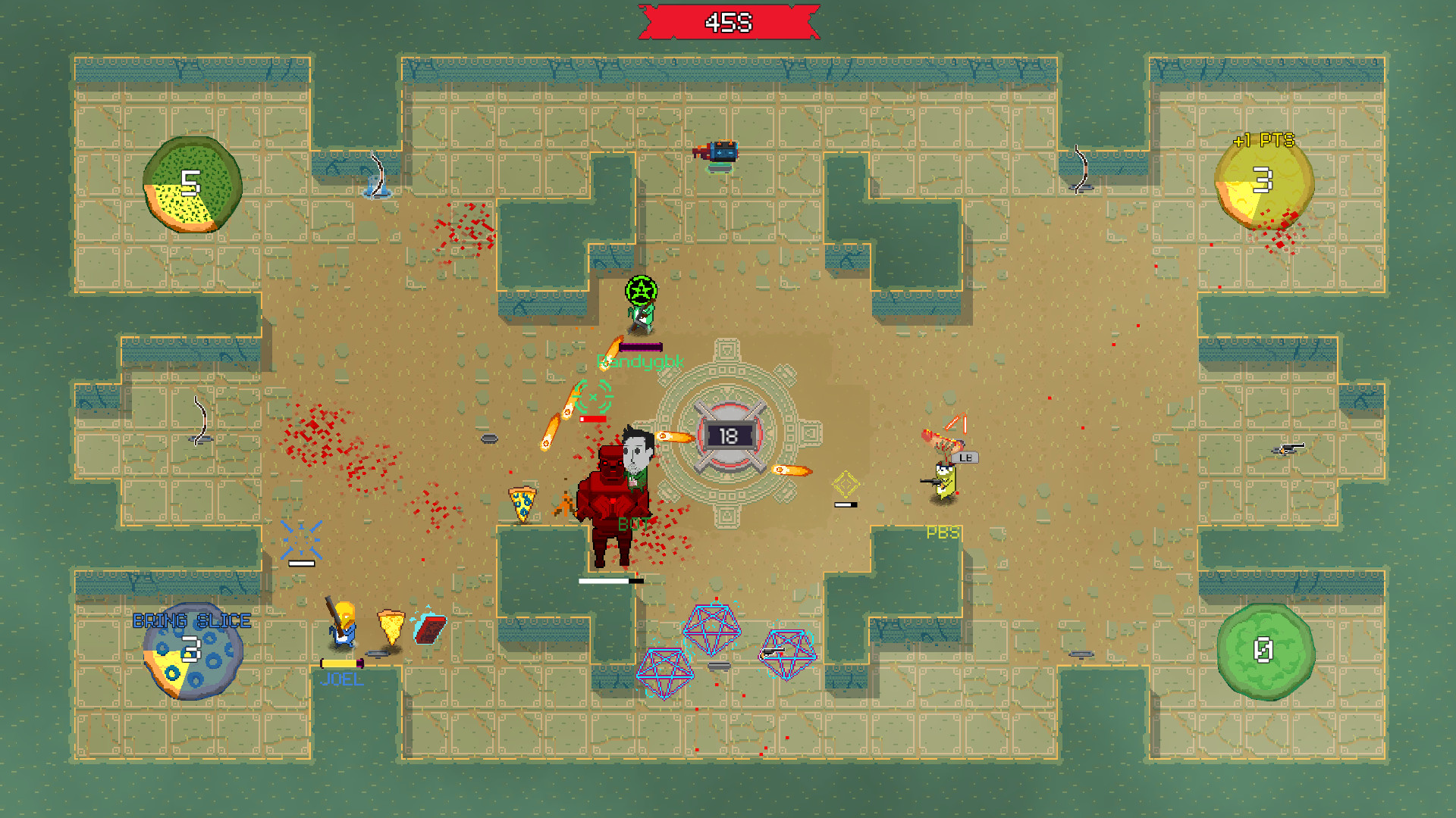 Battlesloths 2025: The Great Pizza Wars screenshot 10