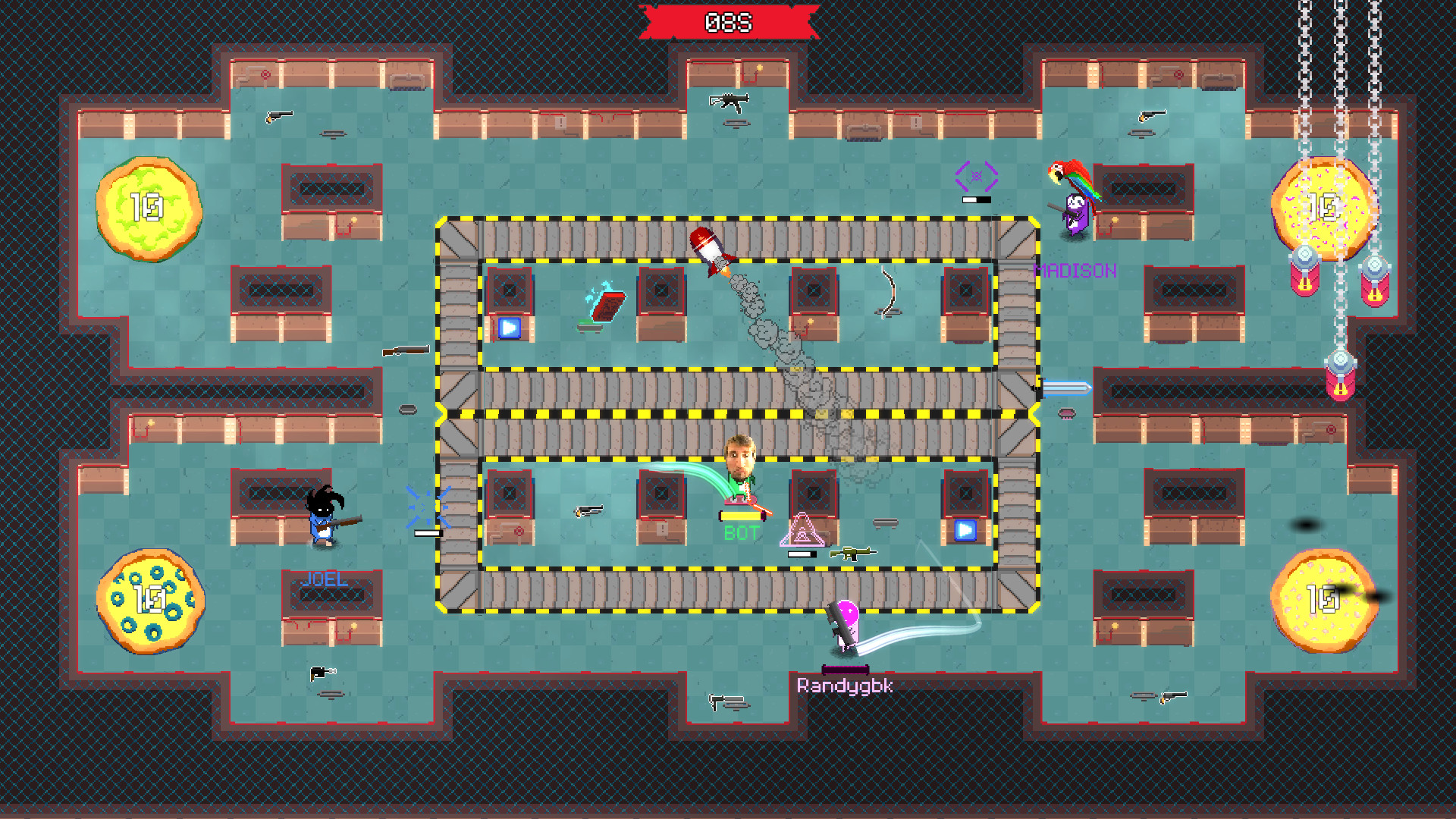 Battlesloths 2025: The Great Pizza Wars screenshot 6