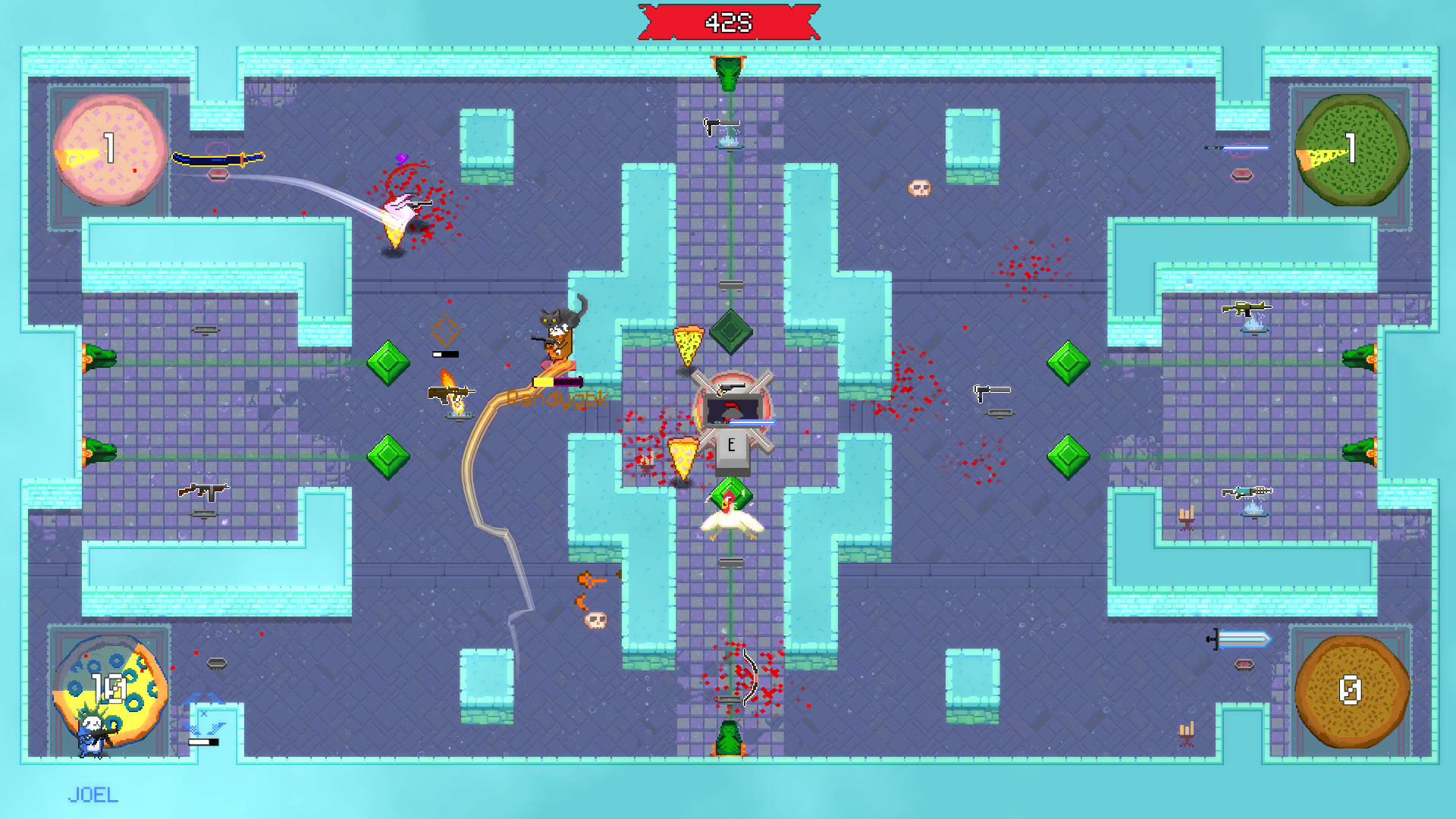 Battlesloths 2025: The Great Pizza Wars screenshot 3