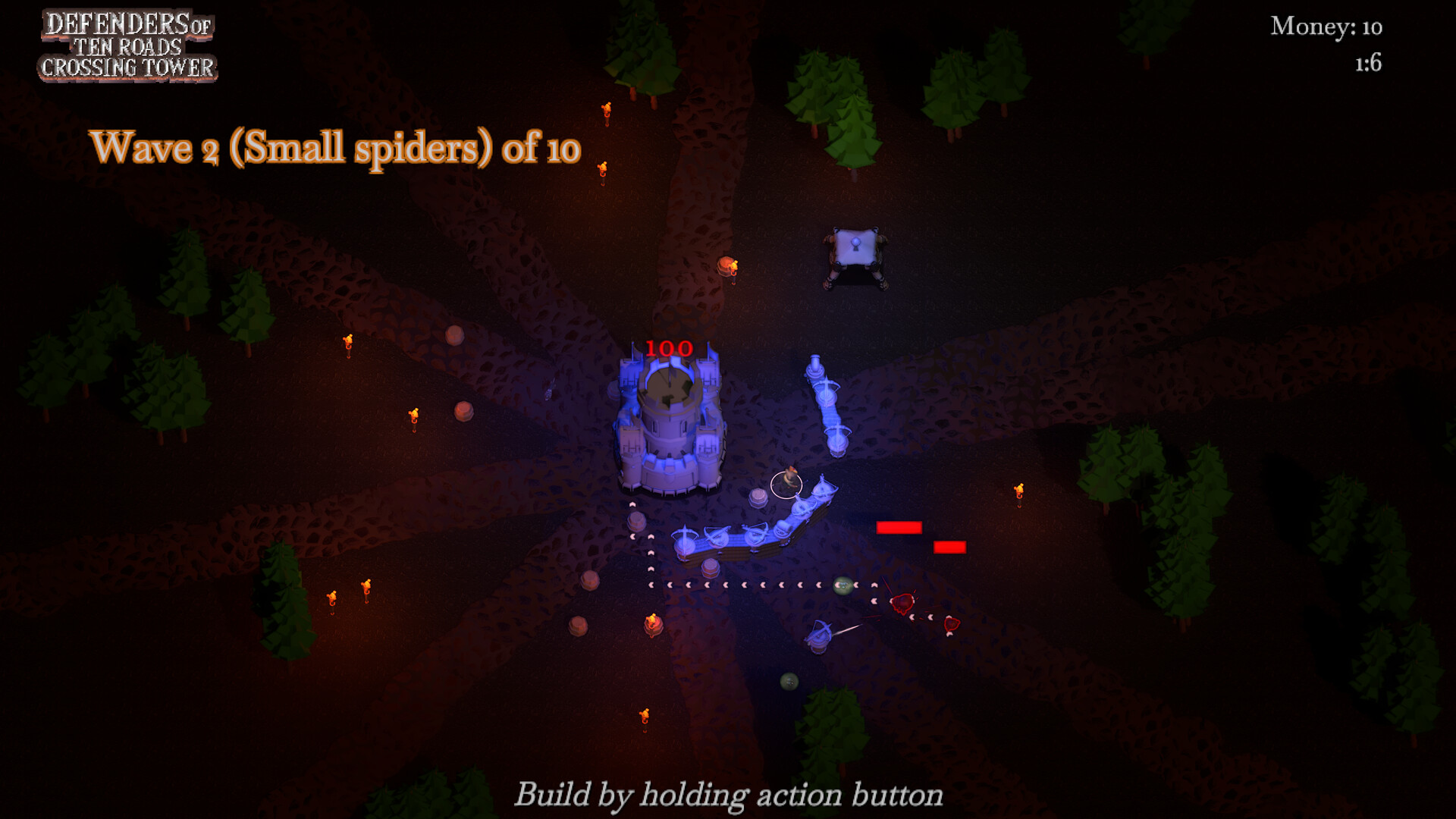 Defenders of Ten Roads Crossing Tower screenshot 1