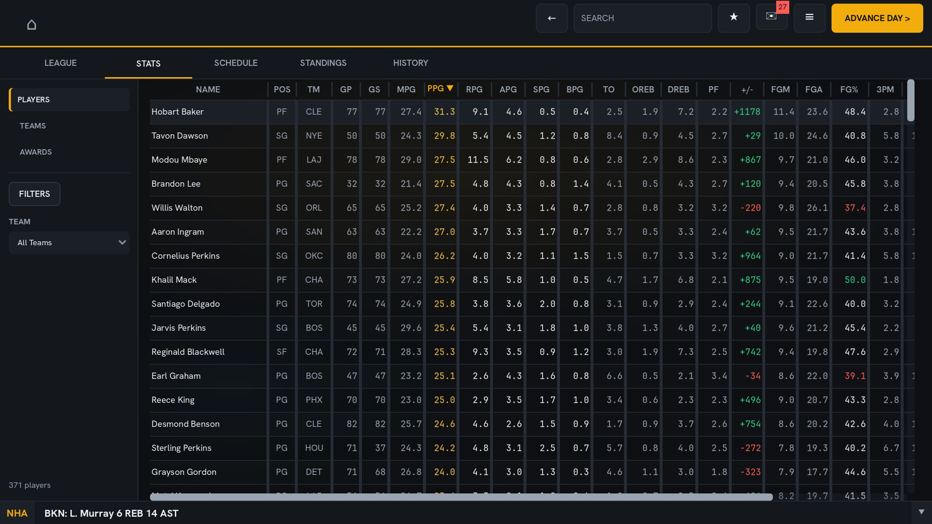 Hardwood Basketball Manager screenshot 19