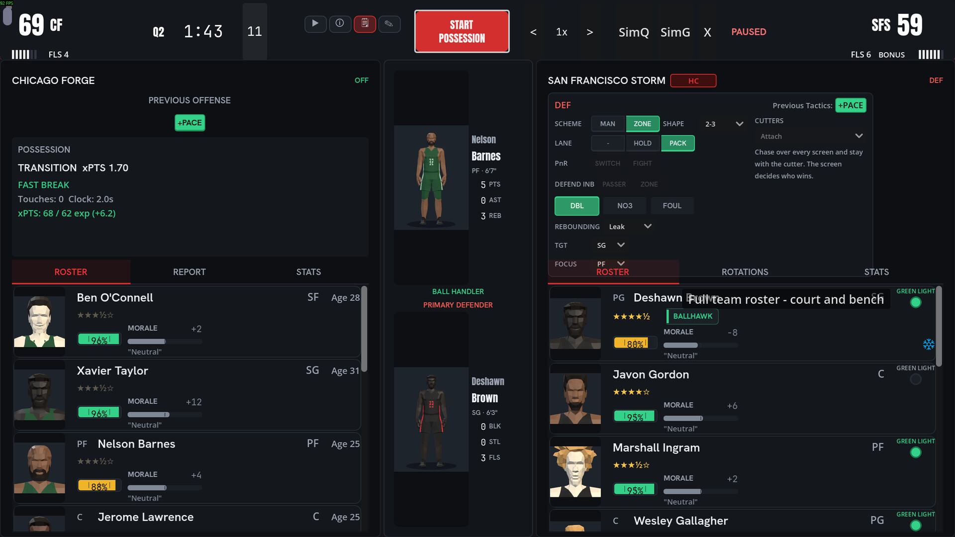Hardwood Basketball Manager screenshot 4