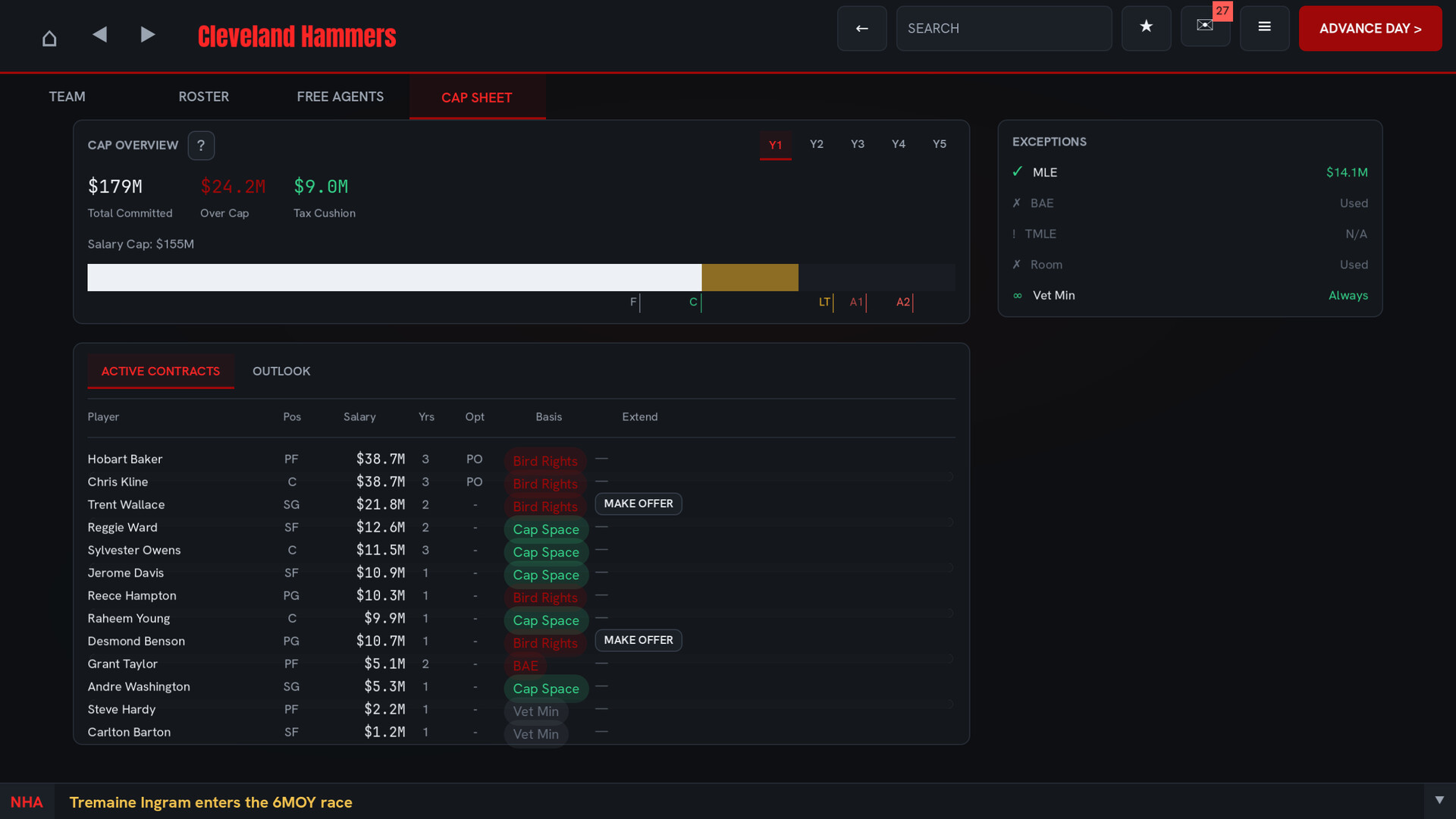 Hardwood Basketball Manager screenshot 16