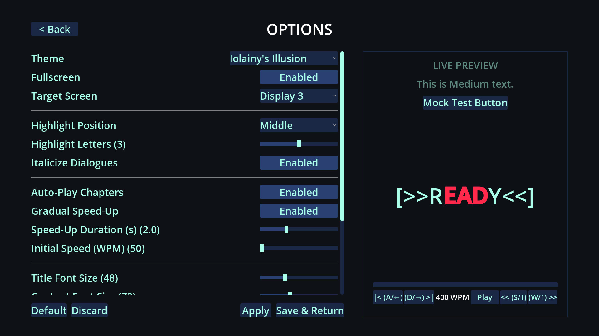 OverRead screenshot 2