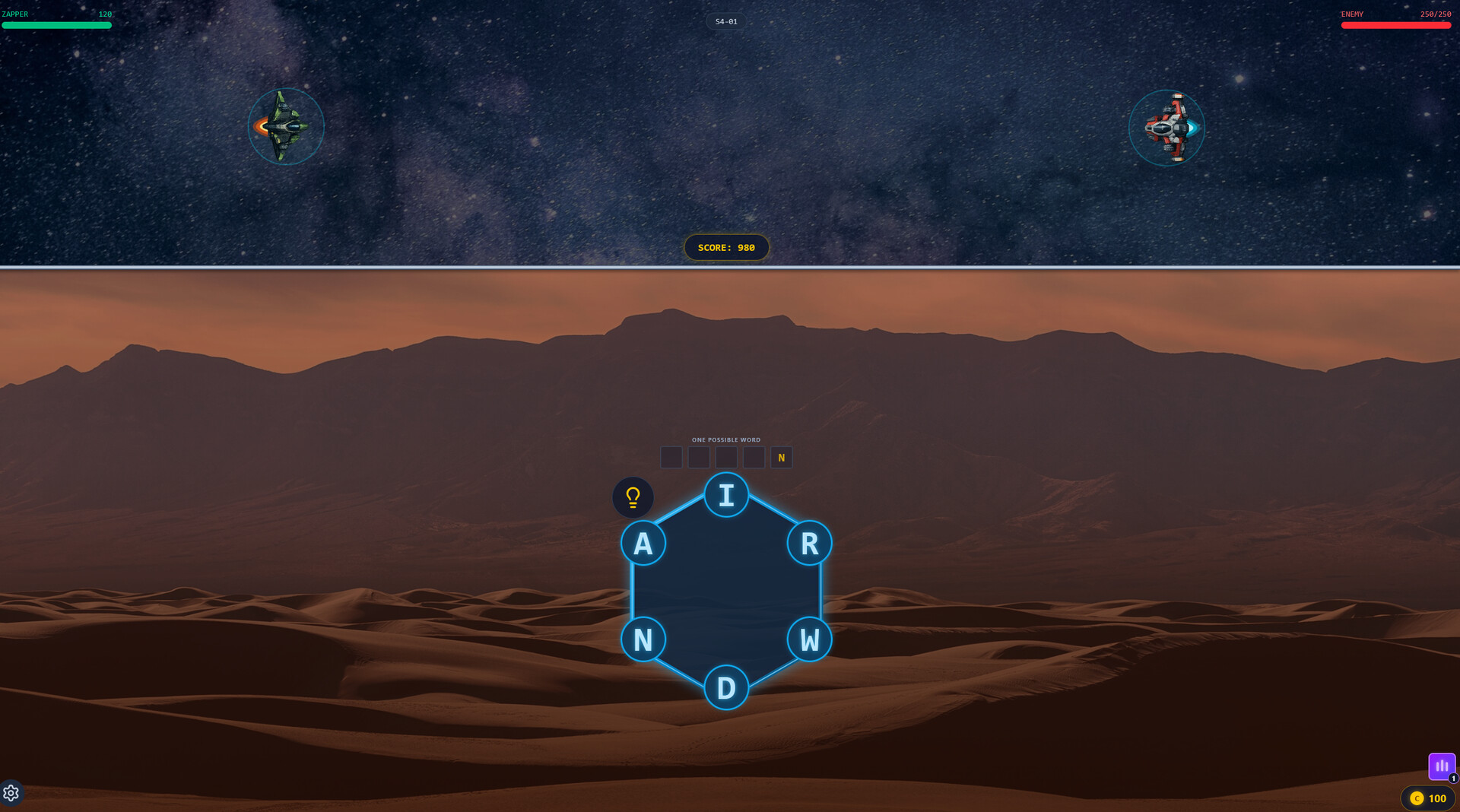 Word Space Blaster screenshot 3