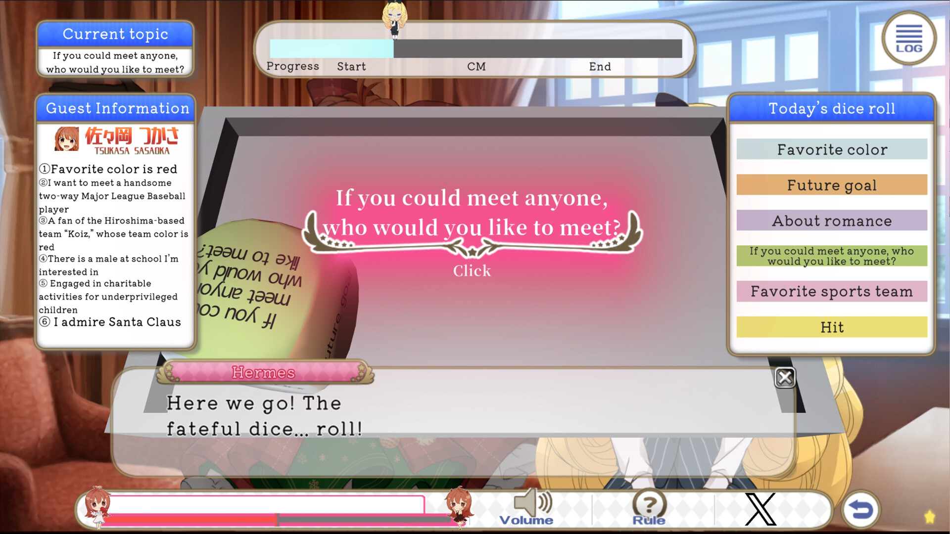 Information conveyed Information received screenshot 2