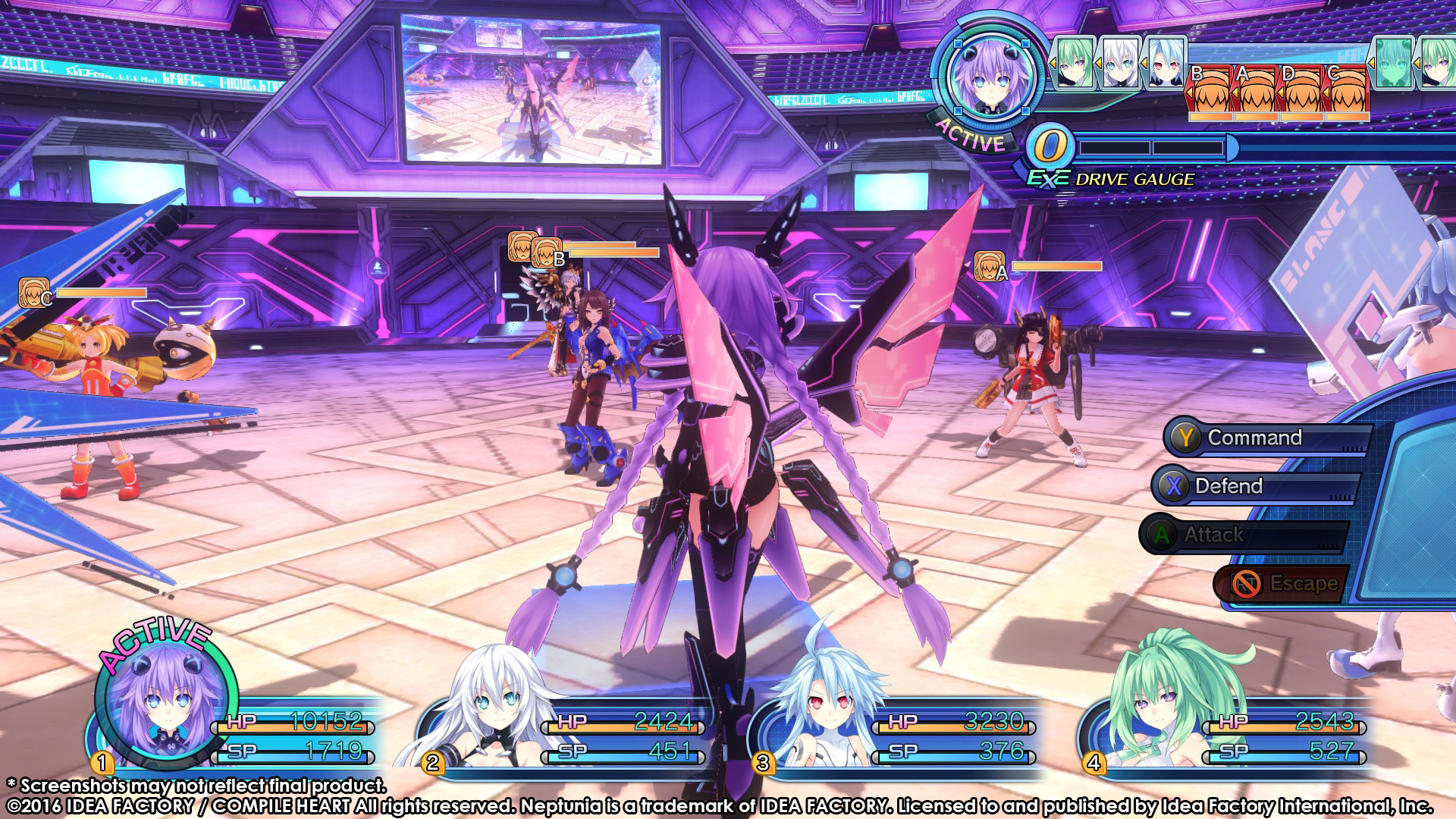 Megadimension Neptunia VII screenshot 14