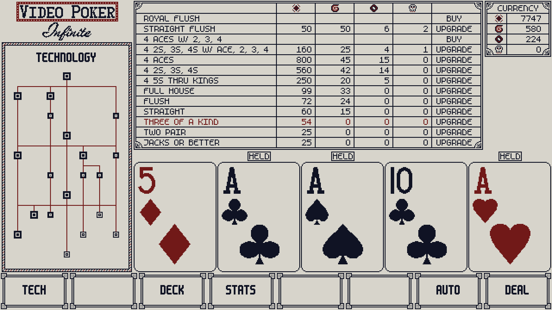Video Poker Infinite screenshot 2