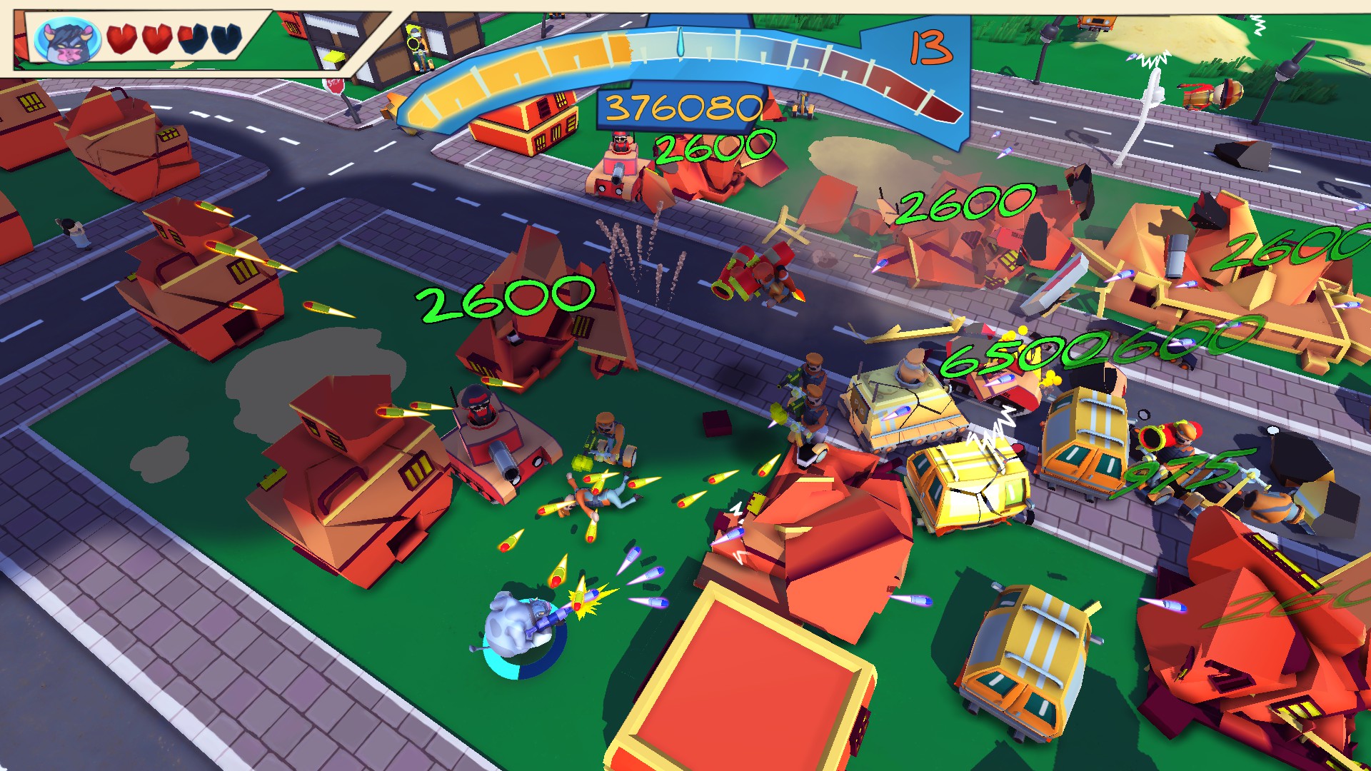 Blamdown: Udder Fury screenshot 1