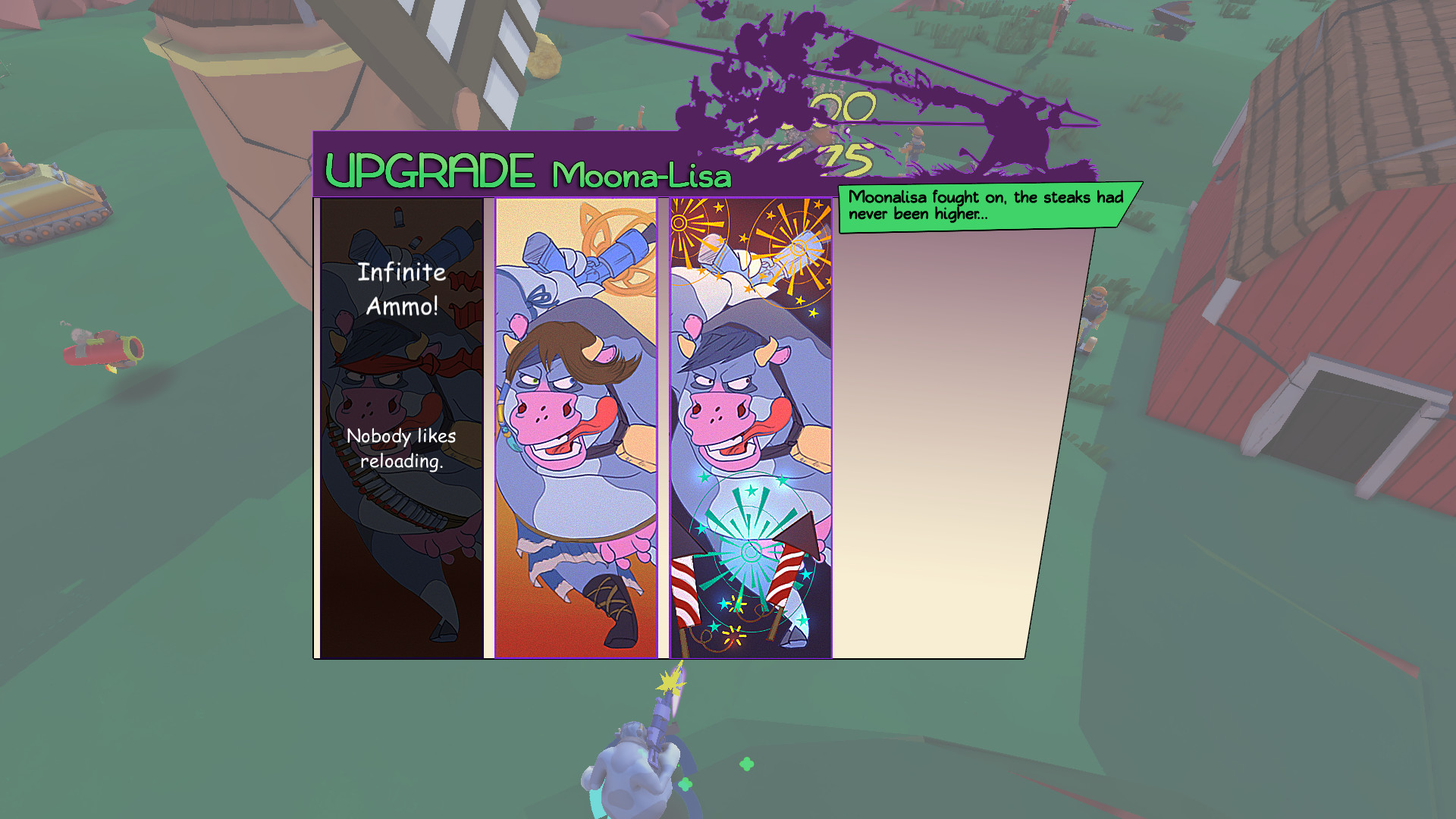 Blamdown: Udder Fury screenshot 2
