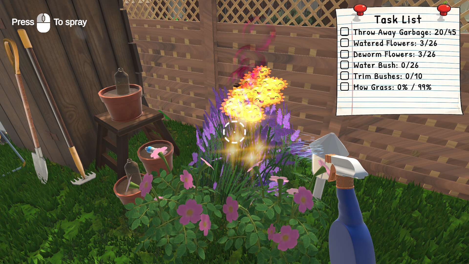Garden Cleanup Simulator screenshot 11