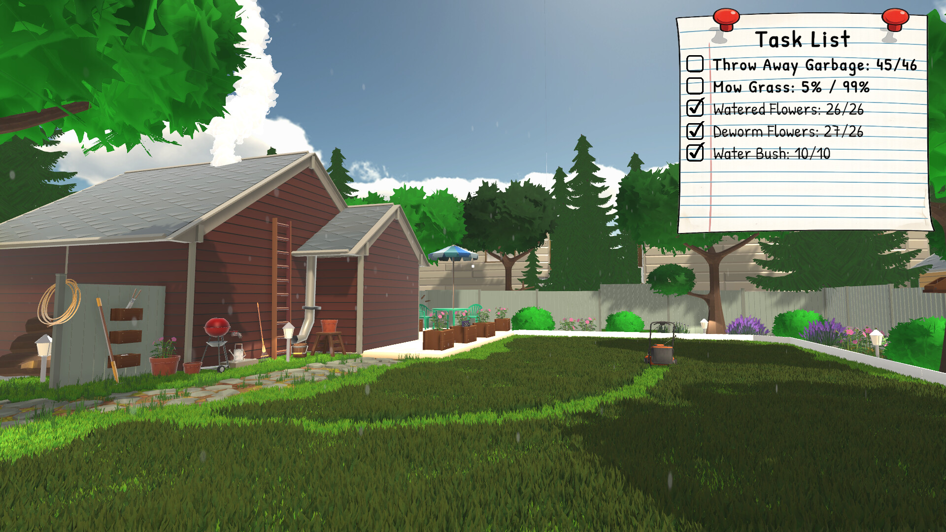 Garden Cleanup Simulator screenshot 8