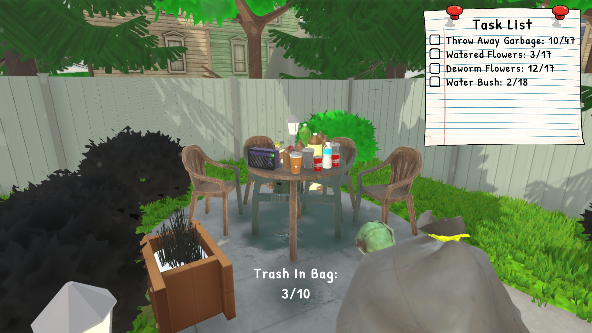 Garden Cleanup Simulator screenshot 10