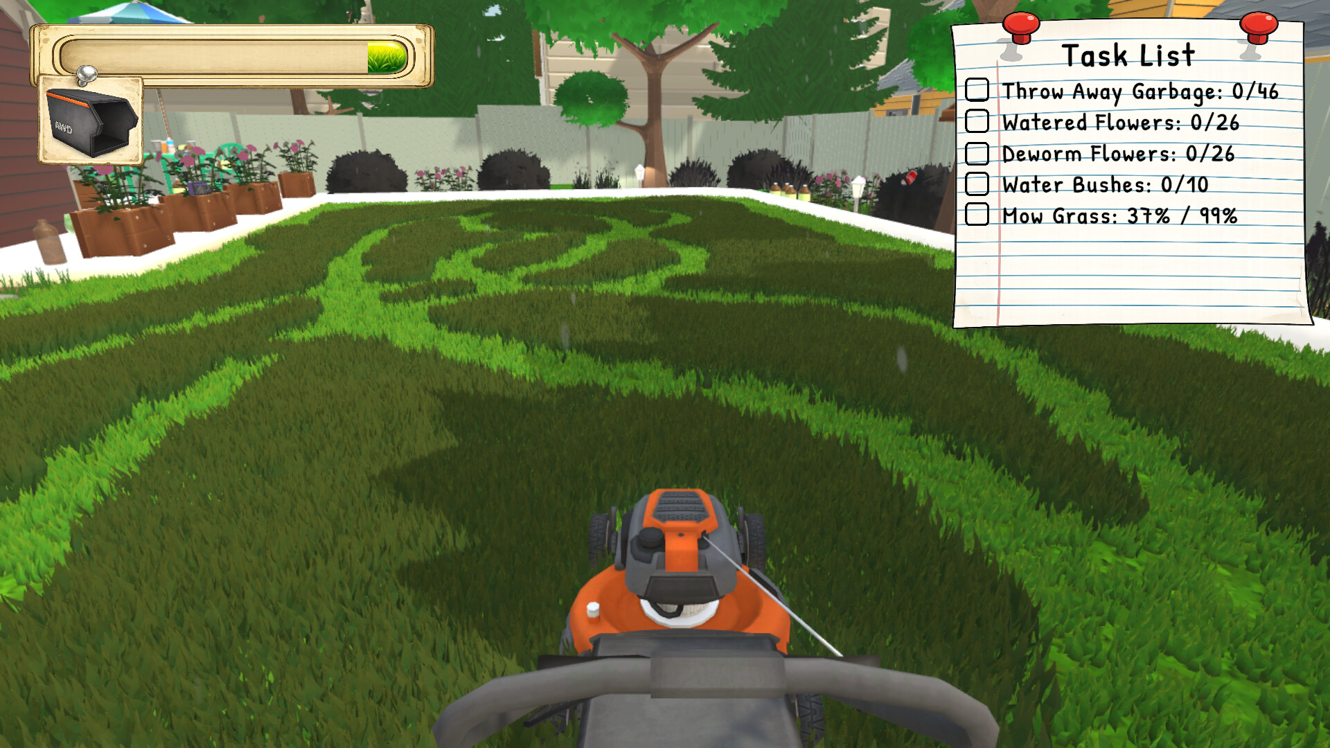 Garden Cleanup Simulator screenshot 2