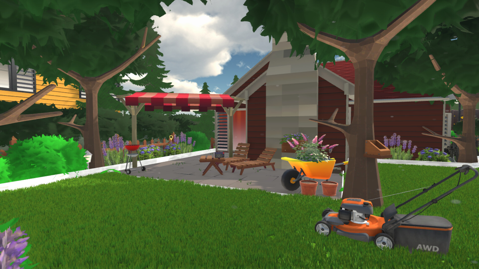 Garden Cleanup Simulator screenshot 1