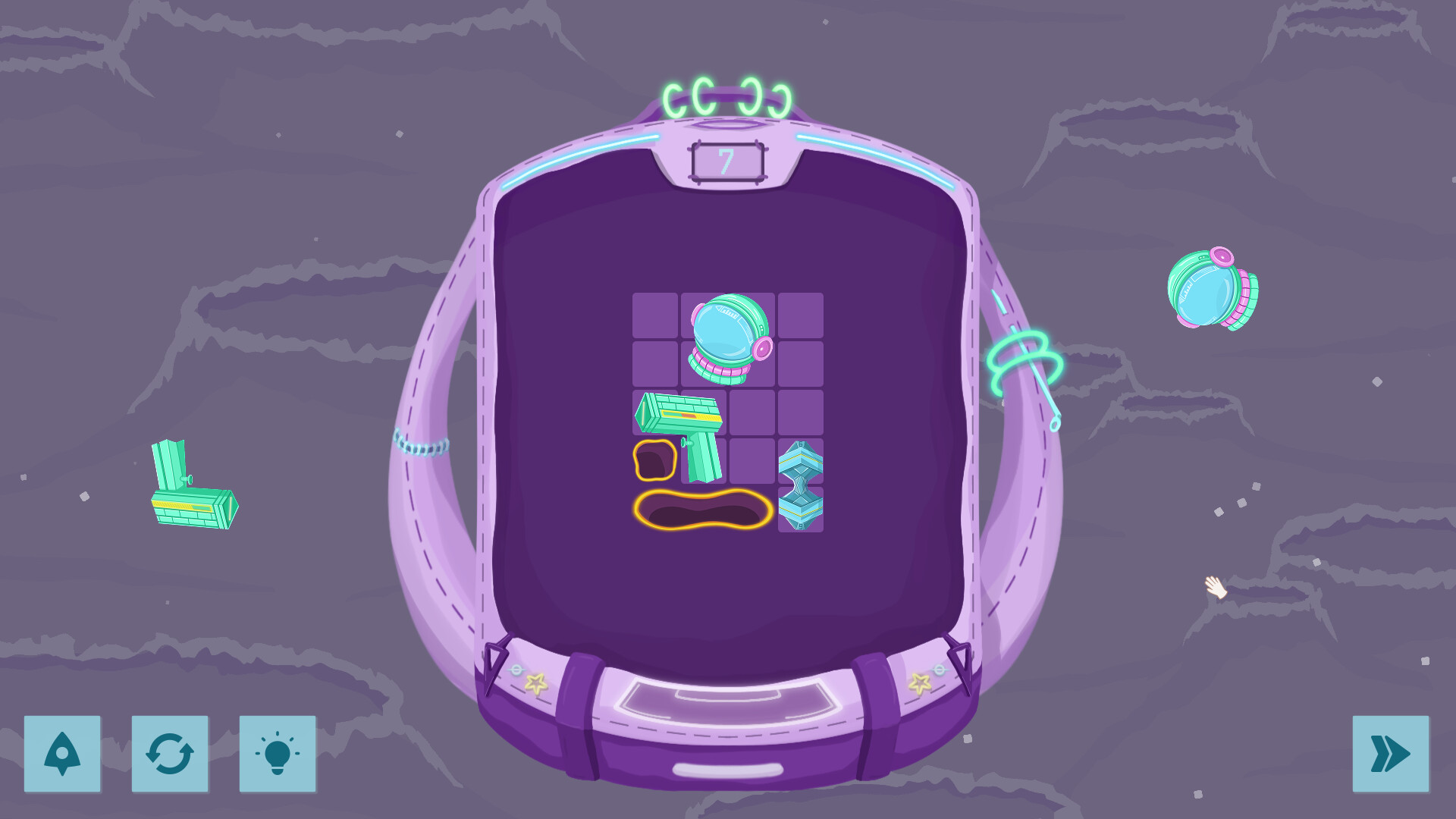 Tidy Backpack: In the Faraway Lands screenshot 1