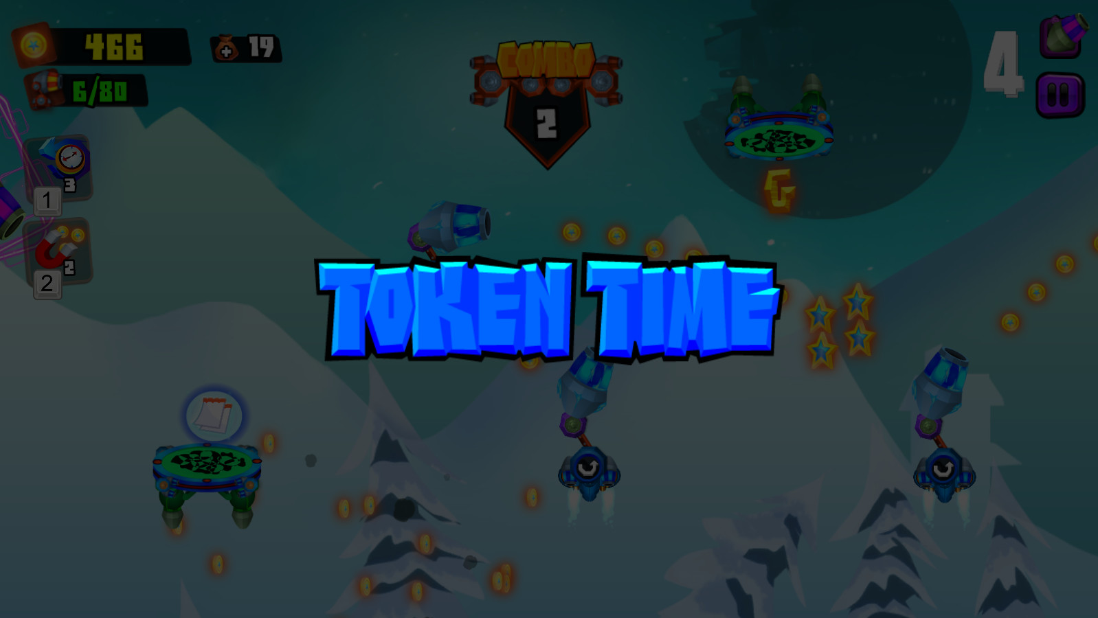 Galaxy Cannon Rider screenshot 1