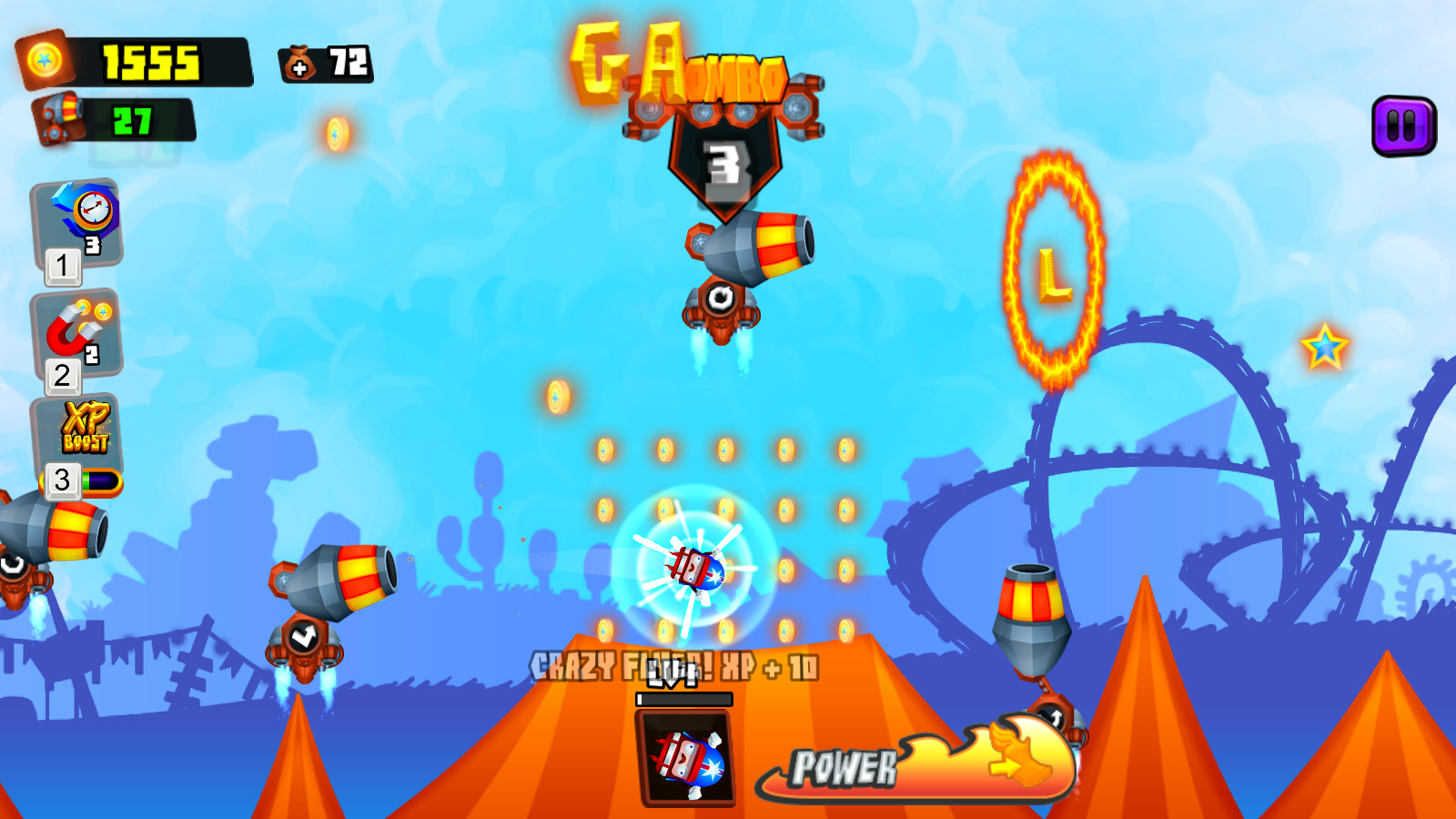 Galaxy Cannon Rider screenshot 6