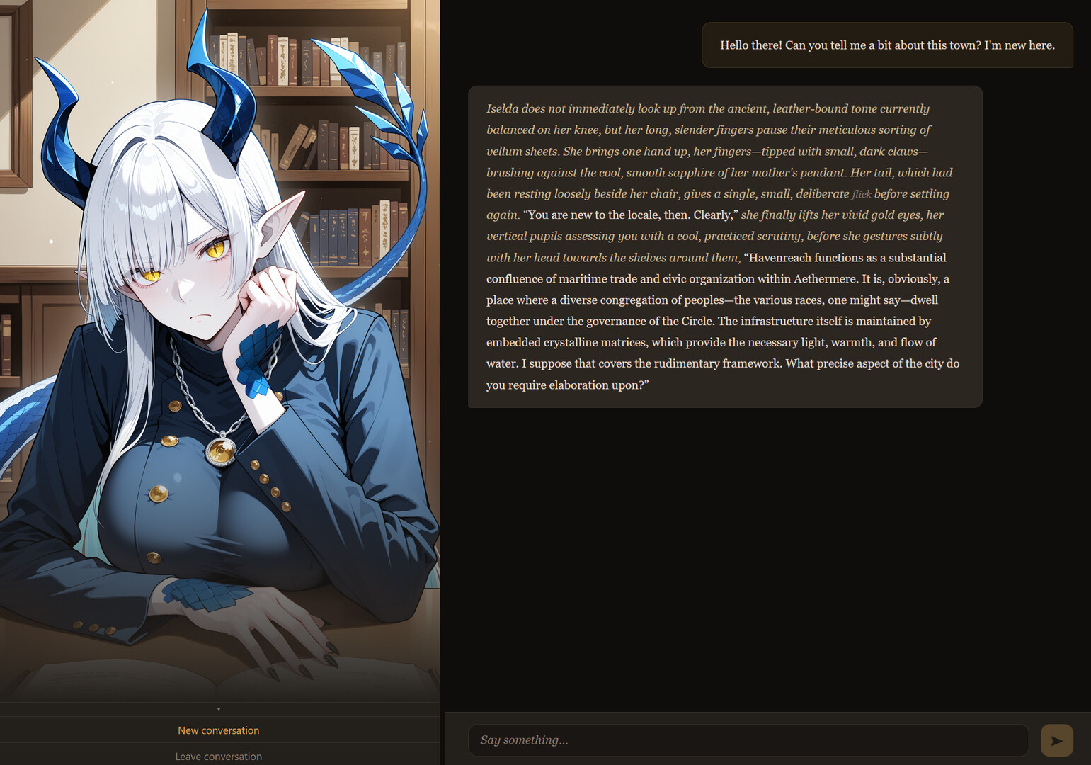 Monster Girl Chat screenshot 3