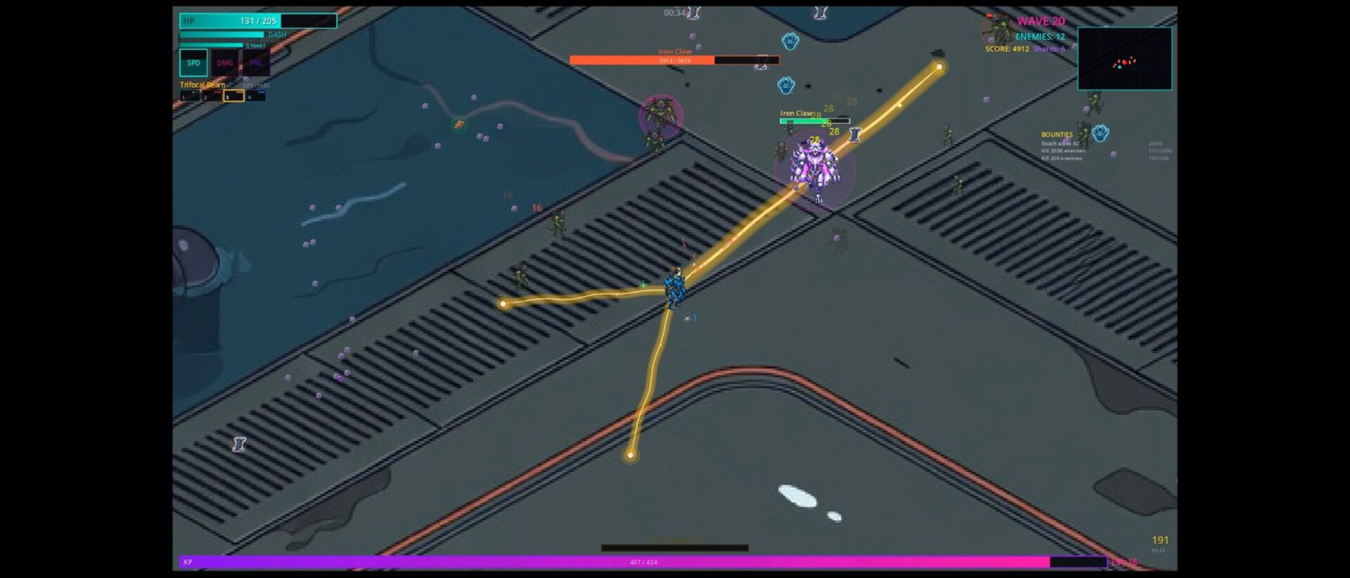 Cyberpunk Neon Survivor screenshot 8