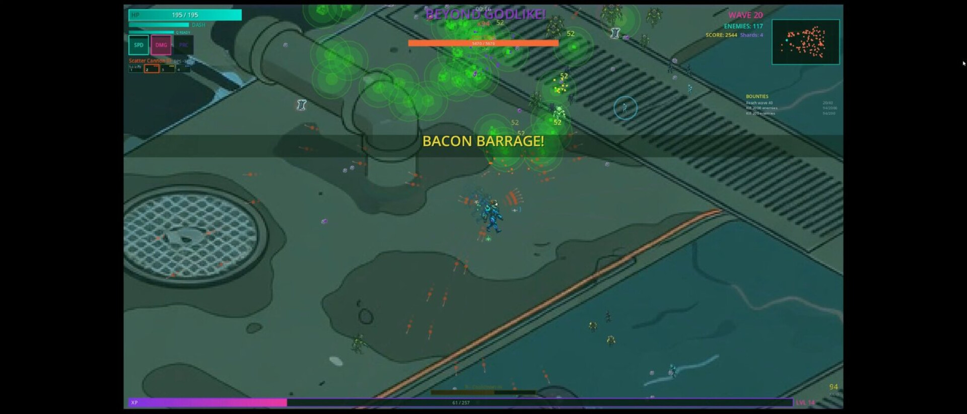 Cyberpunk Neon Survivor screenshot 10