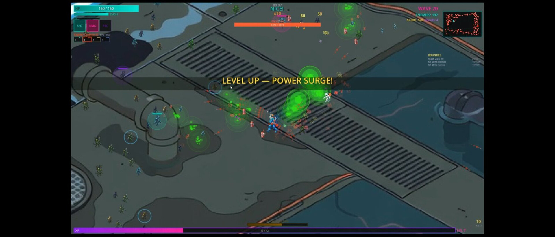 Cyberpunk Neon Survivor screenshot 12